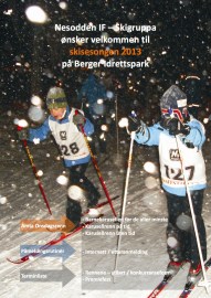 Forside Rennbrosjyre Amta Onsdagsrenn 2013