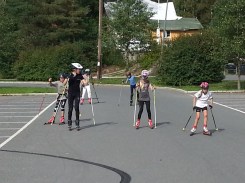 2003-gruppa under rulleskitrening