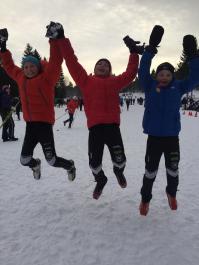 Arnt August, Amalie og Emilian